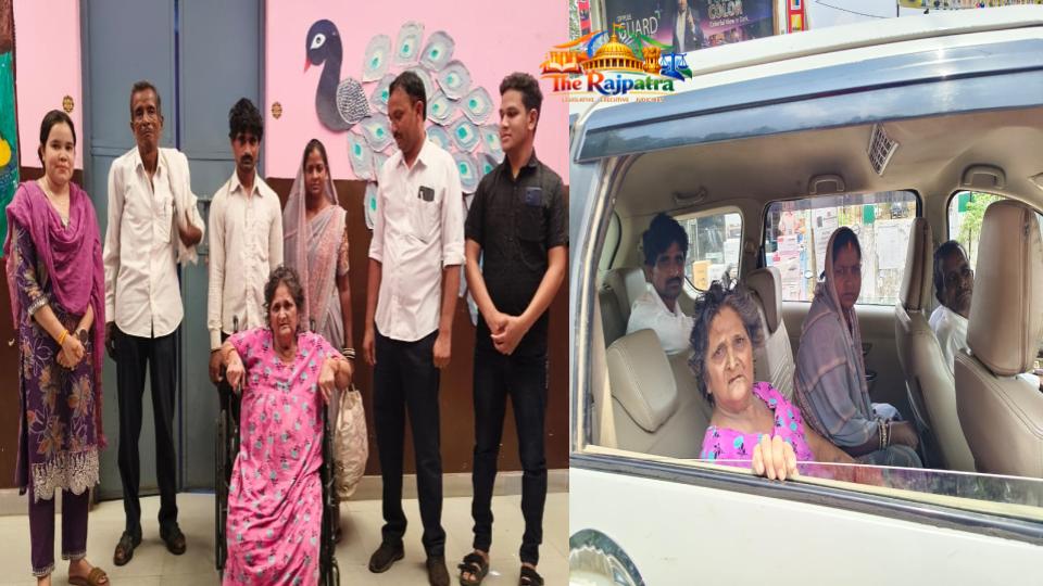 दो साल बाद बेटे से मिला मां का आंचल: महासमुंद विधिक सेवा प्राधिकरण की पहल से वृद्धा लौटी अपने घर