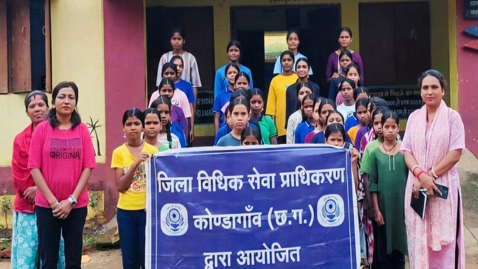 Legal Awareness Camp for Girls in Kondagaon