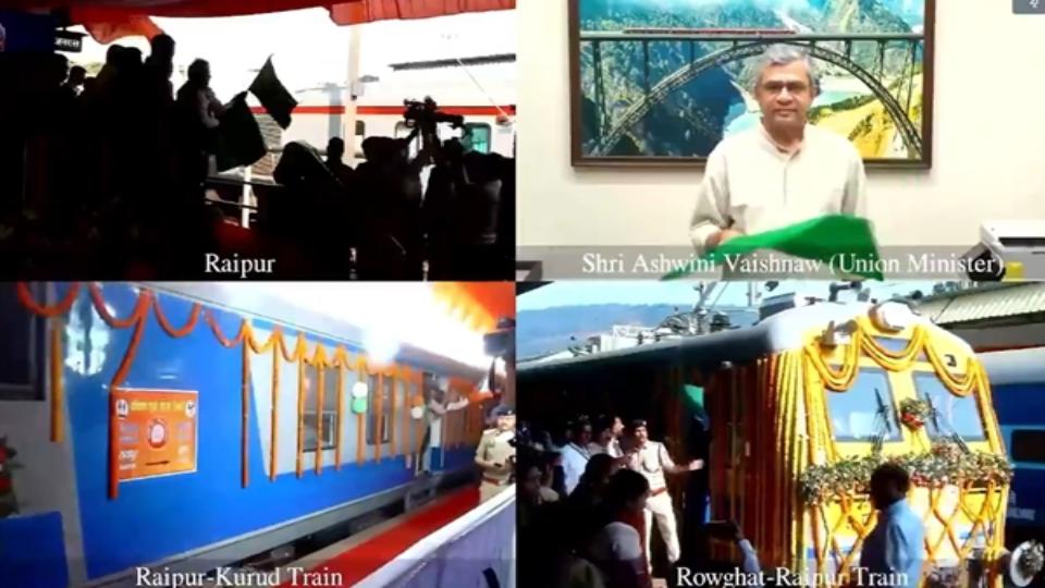 Tadoki-Rowghat and Abhanpur-Kurud Lines in Chhattisgarh